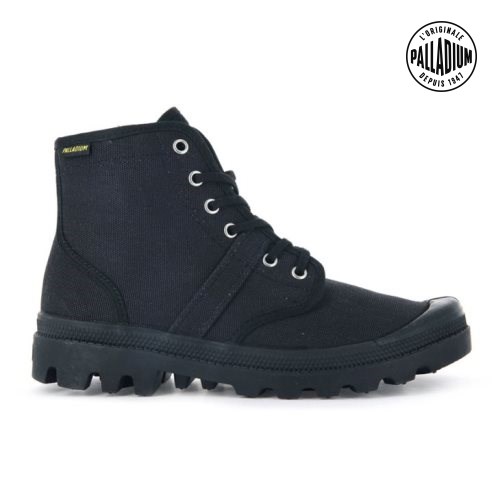 Palladium Pallabrousse Men's Boots Black | UK P542-JKF